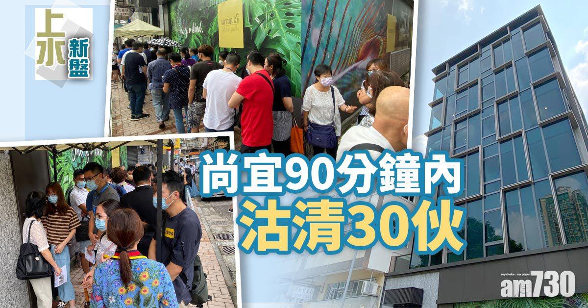 上水新盤｜尚宜90分鐘內沽清30伙