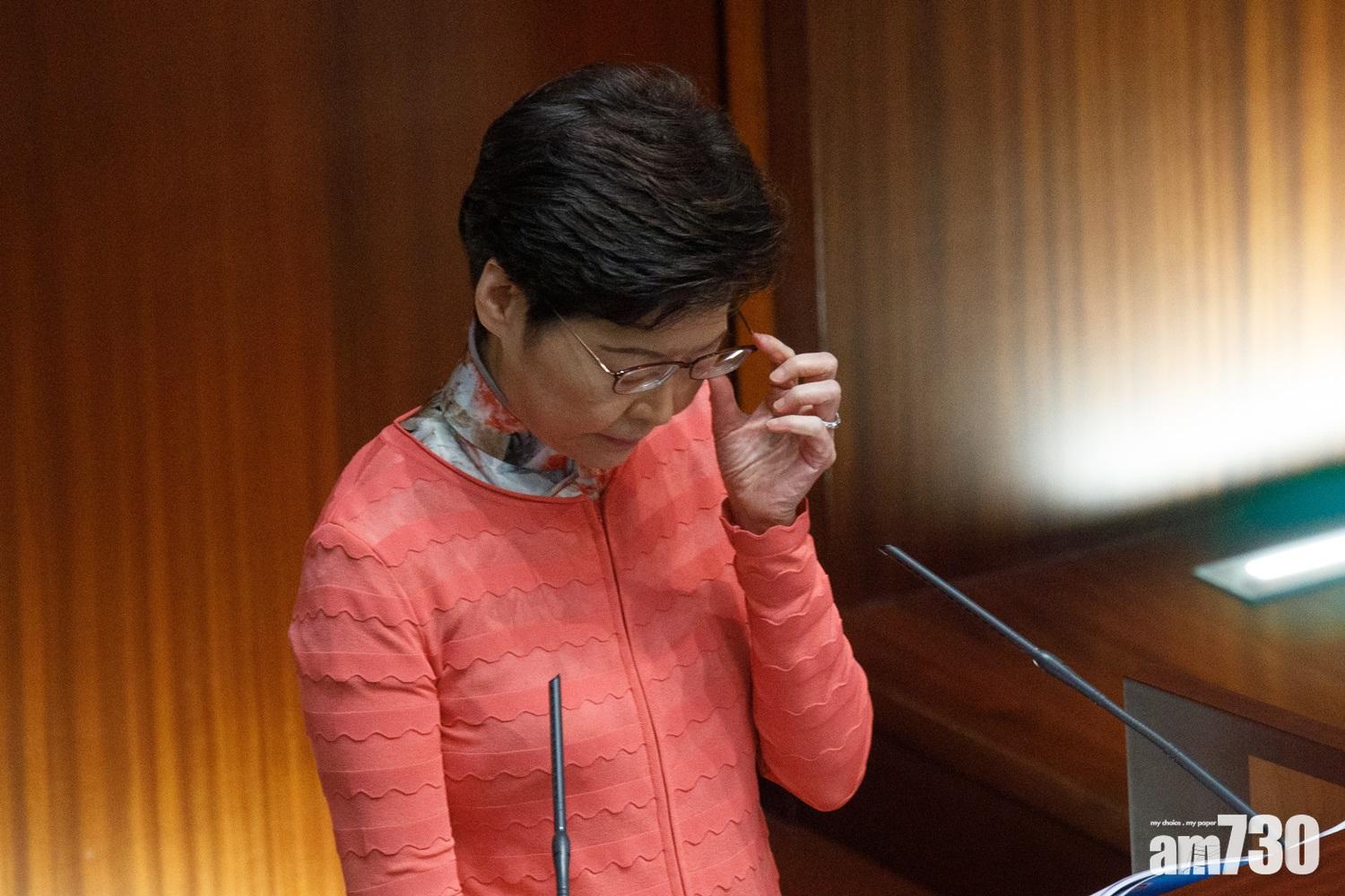 中聯辦落區恆常化　林鄭否認是管治第二梯隊