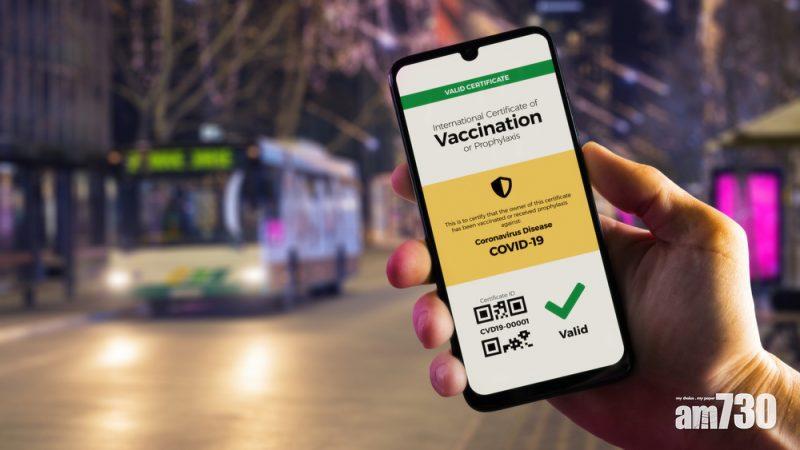 新冠疫苗｜歐盟發出近6億數碼疫苗證明  43國已加入系統