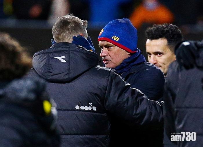 歐協聯︱羅馬作客1:6不敵挪威球會　摩連奴最大敗仗