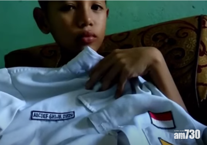 印尼男童名字叫ABCDEF GHIJK  因父親想當作家