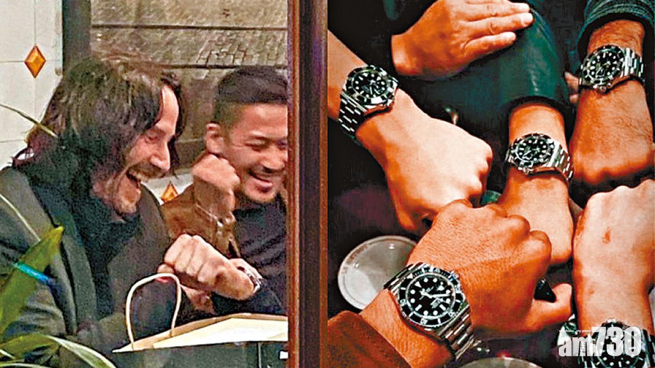 奇洛贈4特技人勞力士