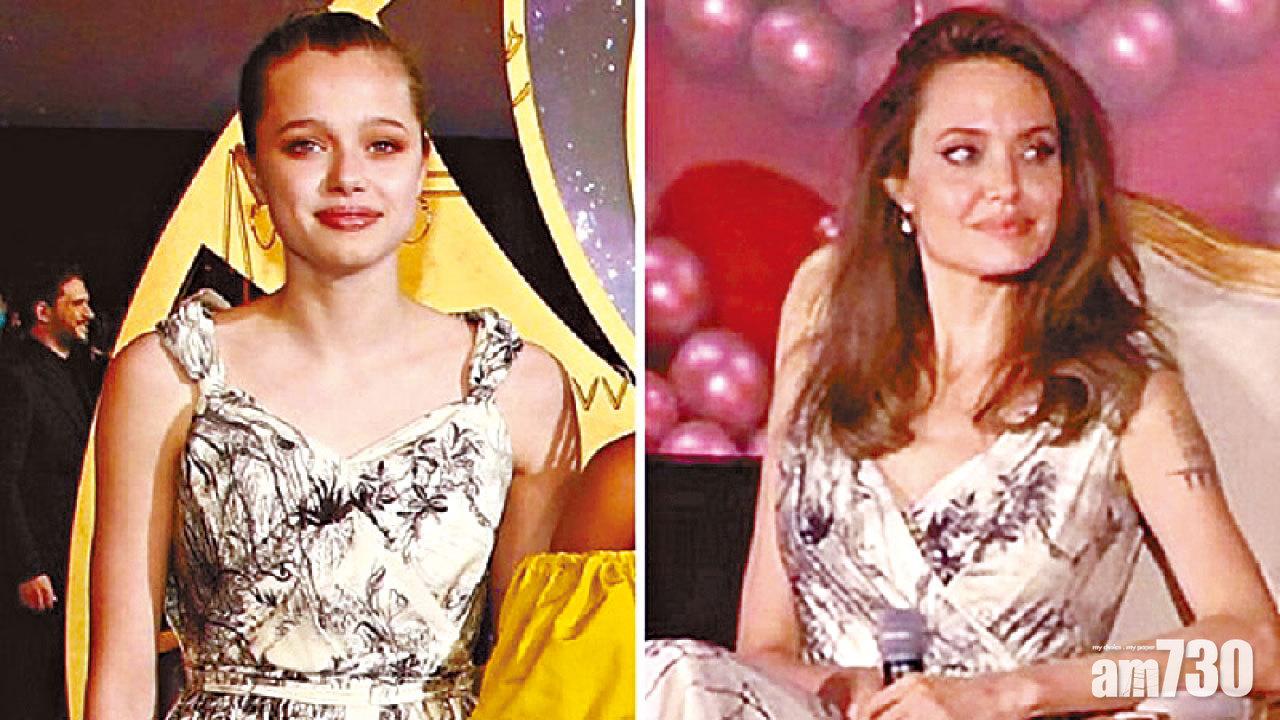 安祖蓮娜女兒再著舊衫