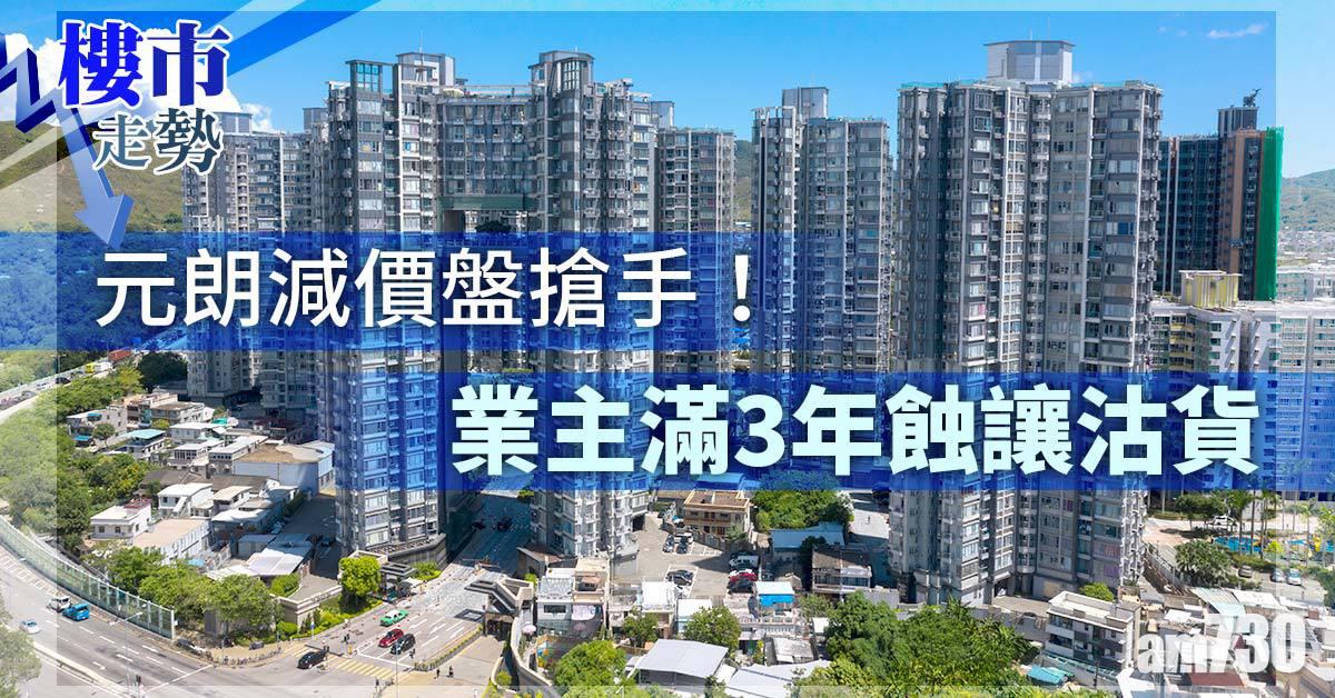樓市走勢｜元朗減價盤搶手！業主滿3年蝕讓沽貨