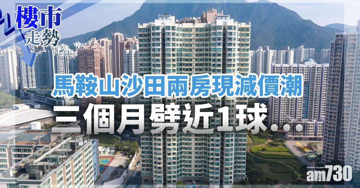 樓市走勢｜馬鞍山沙田兩房現減價潮 三個月劈近1球