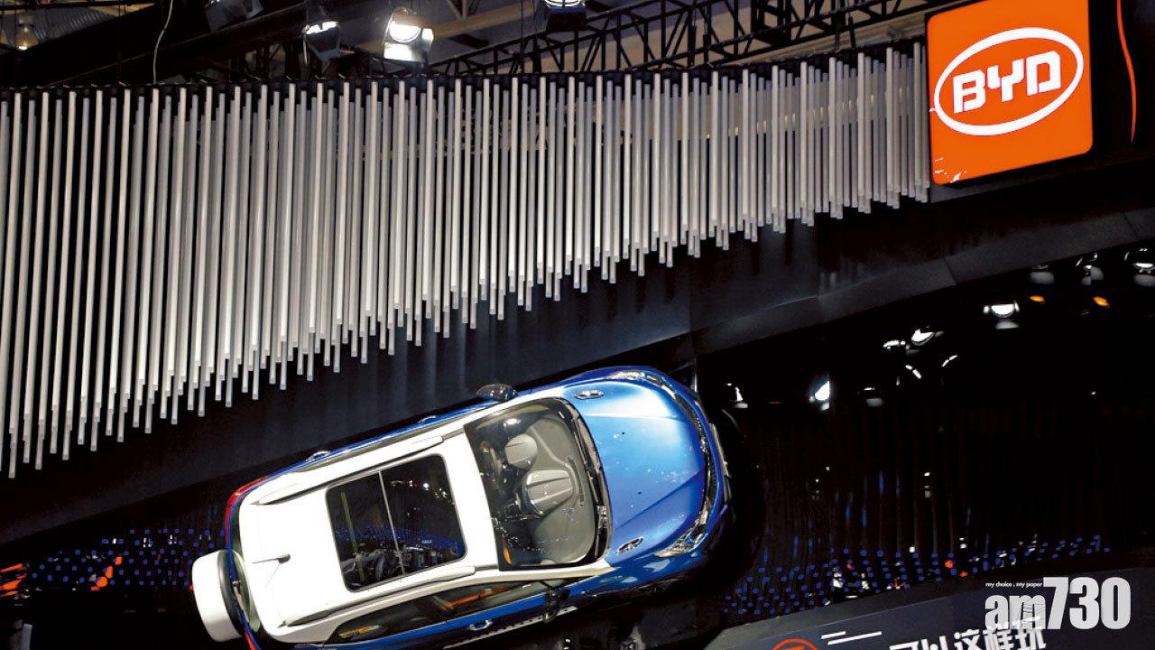 比亞迪高位抽水 4日累計回吐8%