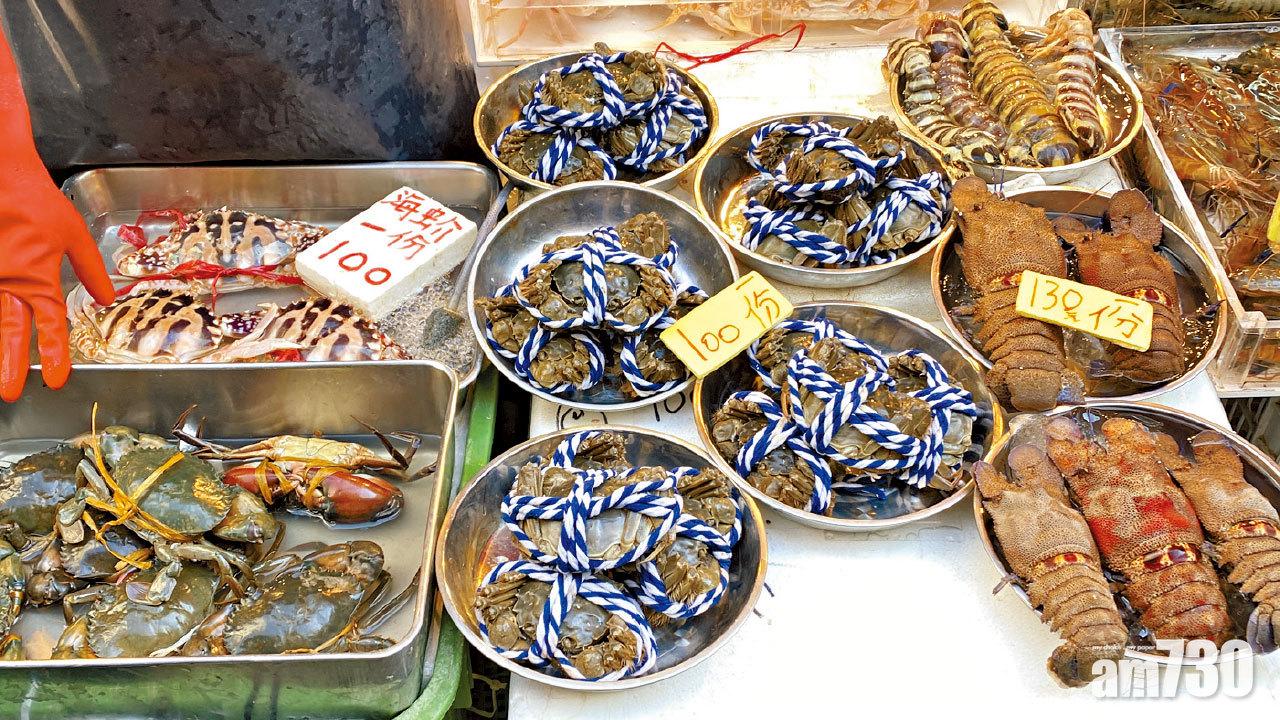 食環署接本報查詢後檢控 灣仔海鮮檔檢10公斤「日本大閘蟹」