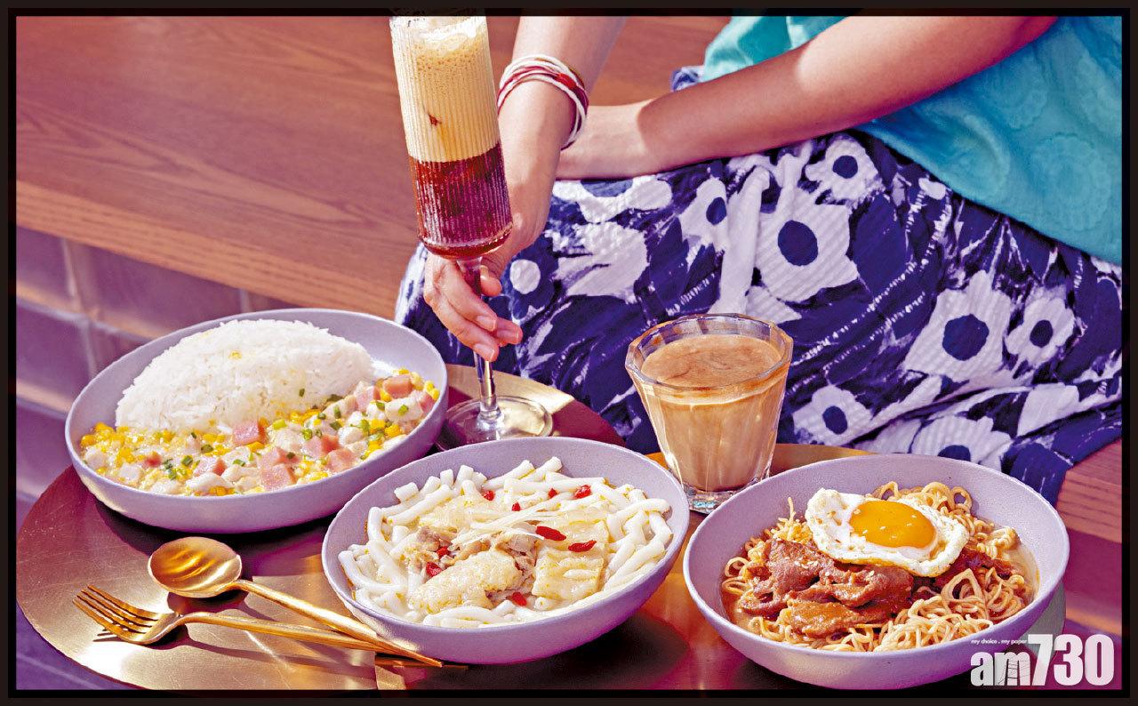 半港半西茶或啡 阿葛大推玉子黑松露三文治