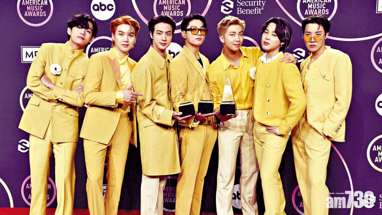 BTS擊敗Taylor奪年度藝人獎
