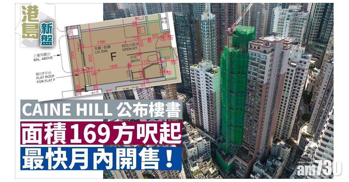 港島新盤｜CAINE HILL公布樓書 面積169方呎起