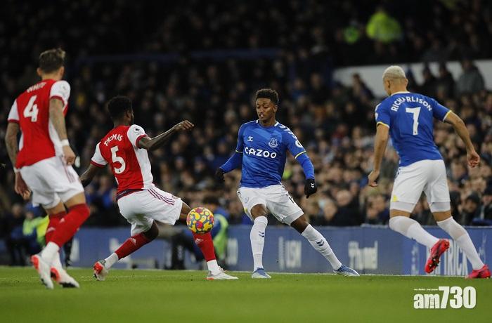 英超︱愛華頓補時絕殺阿仙奴　結束8場不勝