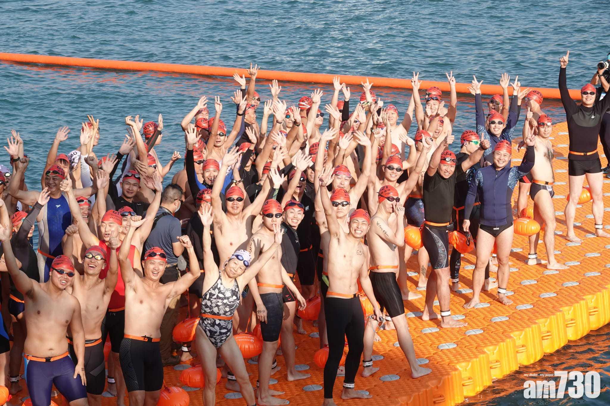 維港泳今早復辦 有泳手參賽志薪火相傳 