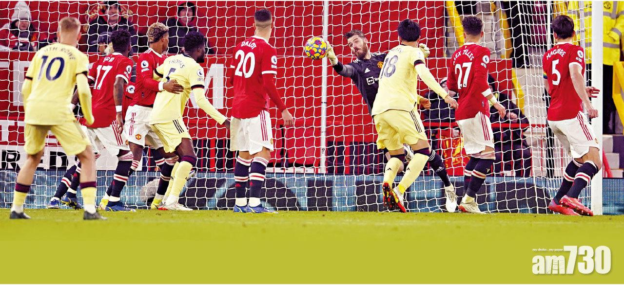 英超激戰｜蘭歷克率曼聯連勝 迪基亞神救紅魔