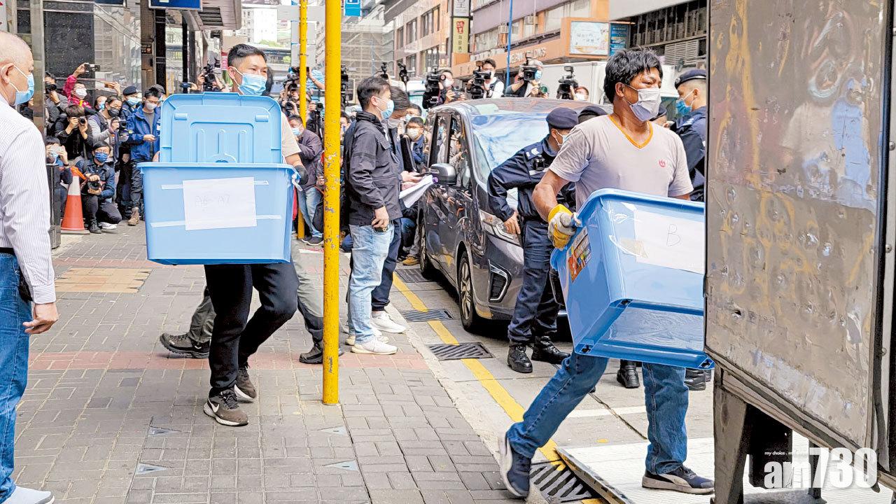 立場新聞停止運作 警拘7人涉發布煽動刊物 