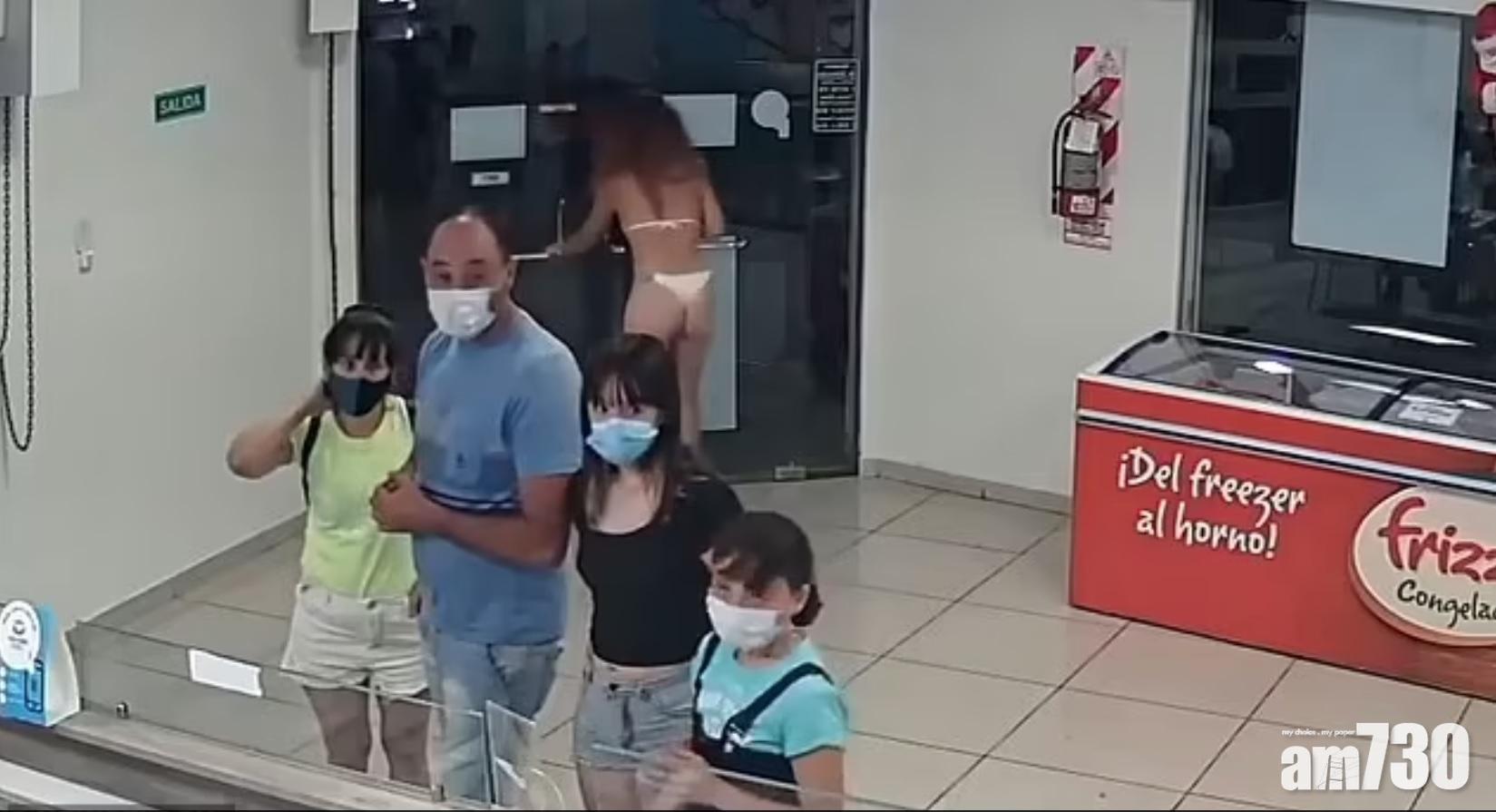 有片｜無口罩但要入店買雪糕  豪邁女1招令暖爸超尷尬