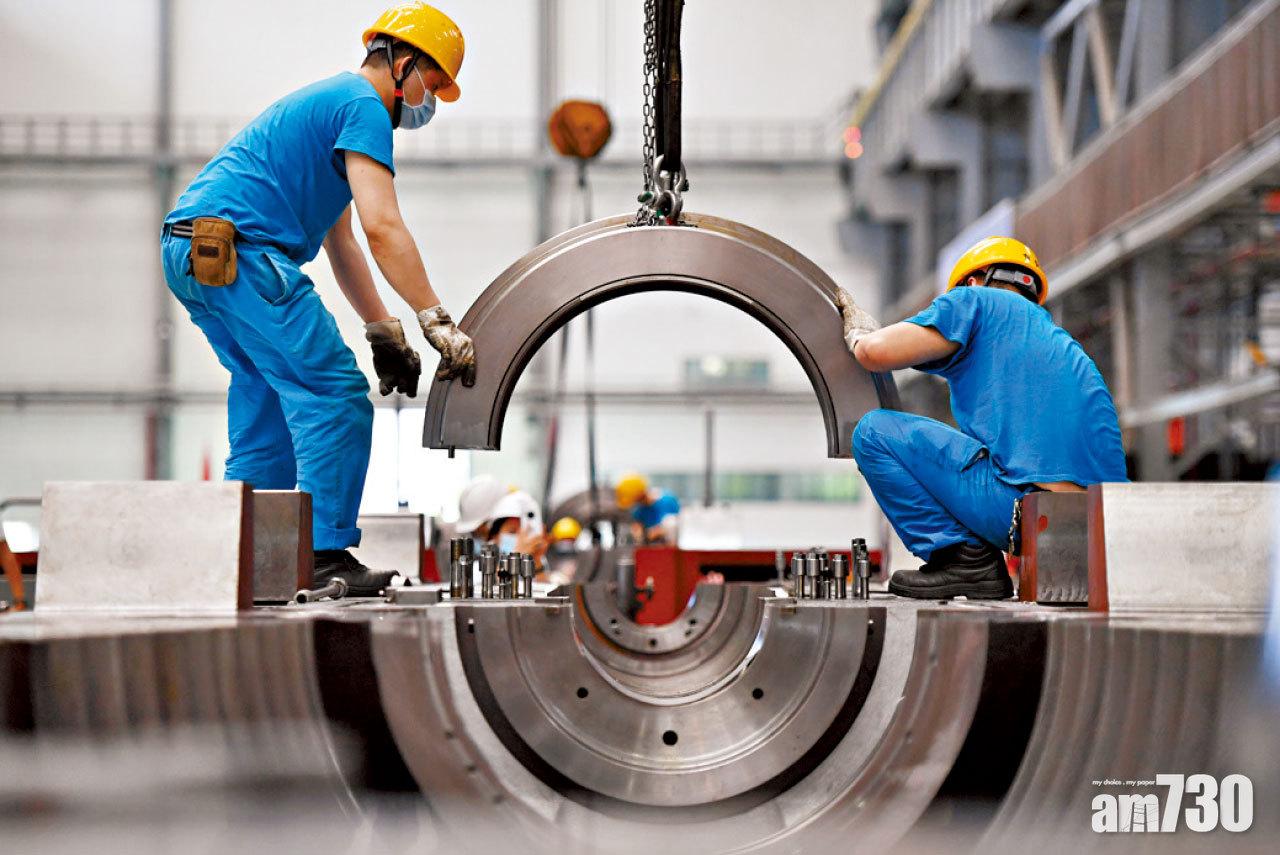 上月財新中國PMI 重返擴張 半年最強