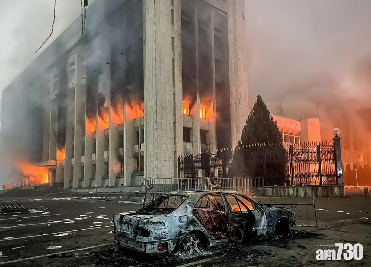 有片｜哈薩克示威衝突增至數十死逾千傷  傳多具示威者遺體放停屍間