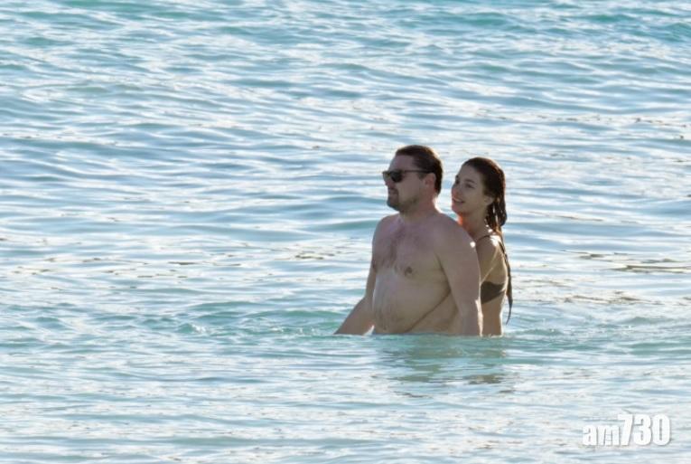 里安納度凸肚 嫩模攬到實