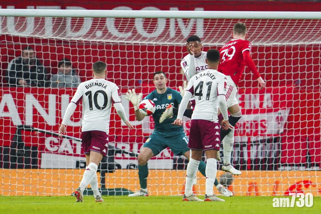 英足盃︱VAR兩度取消維拉入球　曼聯1球小勝晉級