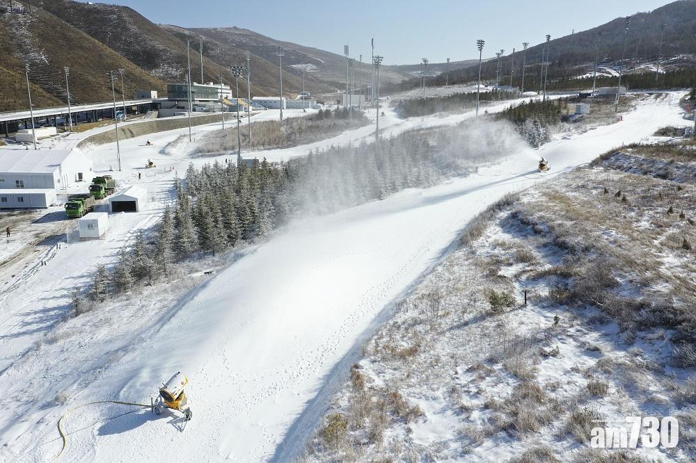北京冬奧｜反駁人造雪不環保 組委：國際慣例 令賽道狀態一致