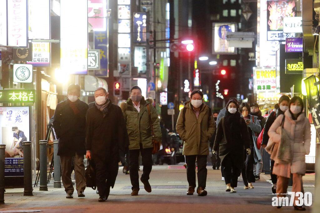 新冠肺炎︱日本確診人數突破200萬　東京單日增8638宗續創新高(更新)