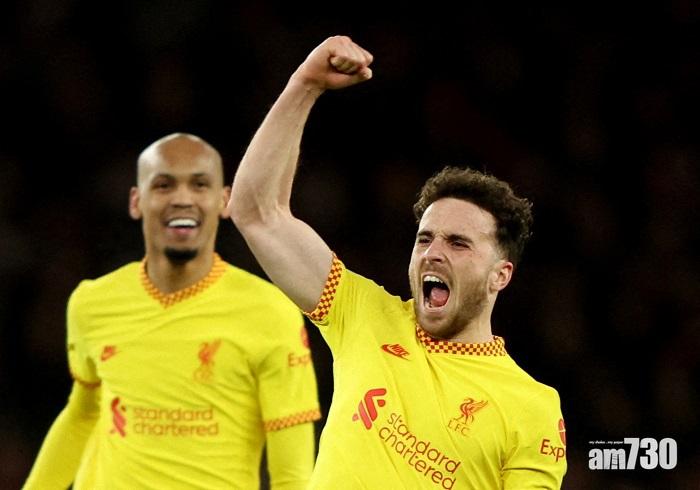 英聯盃︱迪亞高祖達兩球破阿仙奴　紅軍決賽鬥車路士