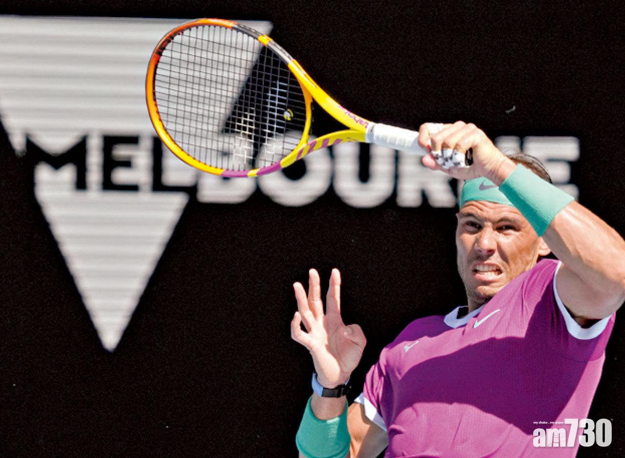 澳網｜拿度連續6年闖澳網8強