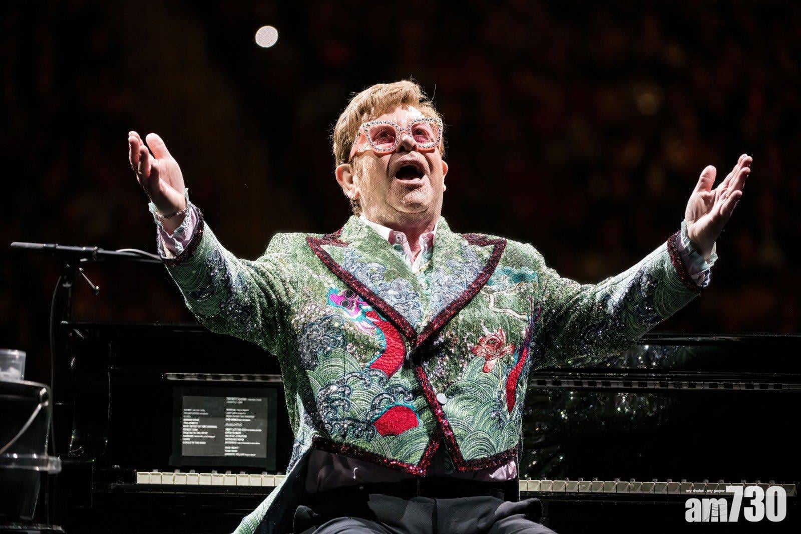 Elton John確診新冠肺炎 巡迴演唱被逼延期