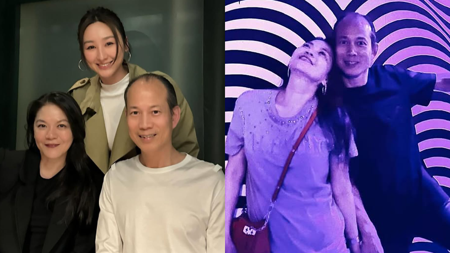 高海寧LA登台上載團年飯合照　蘇民峰太太極罕曝光　保養得宜家族背景好猛料