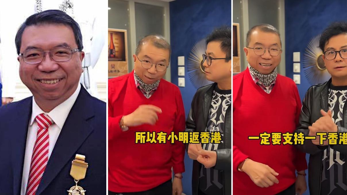 李家仁72歲近況曝光體型清減　曾賣舖勁賺三千萬　預告推出《小明返香港》撐香港　