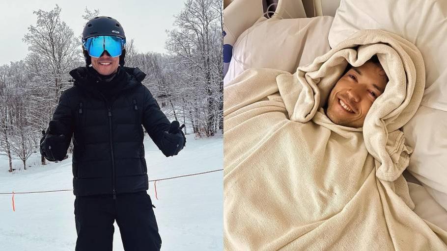 簡淑兒男友麥大力美國滑雪遇意外 IG晒傷疤照片傷勢嚴重