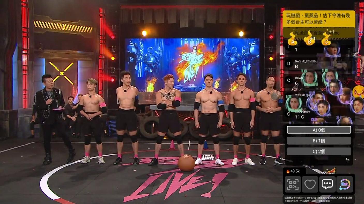 我推的野男LIVE！｜「幼齒張家輝」師徒對決「震波陳豪」 「激凸Chilam」26萬熱度再成票王