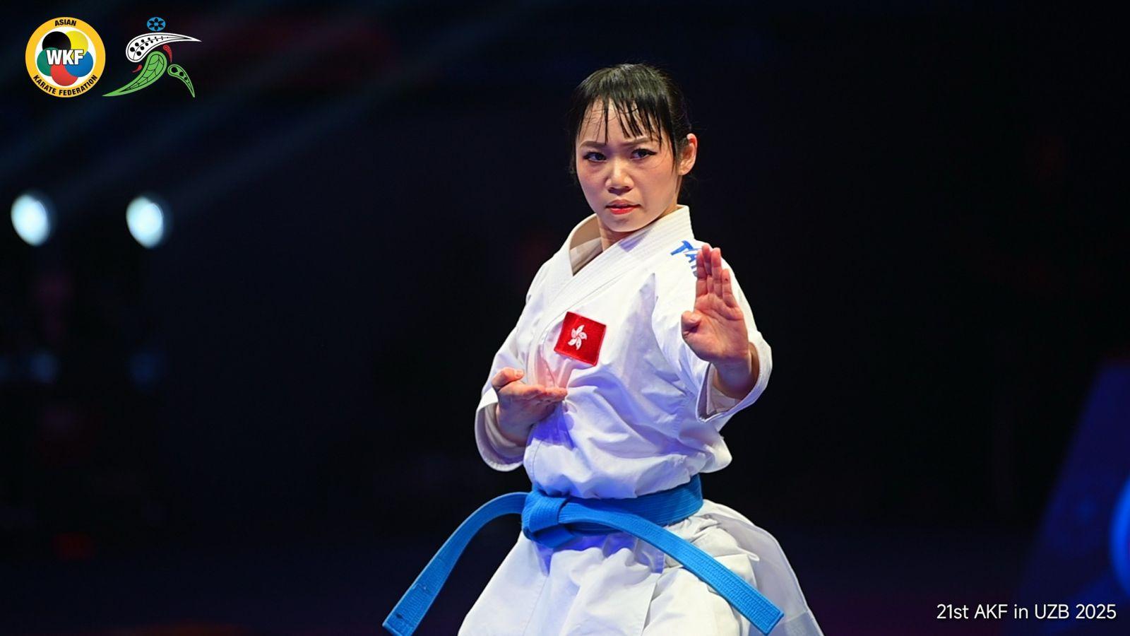 空手道亞錦賽｜劉慕裳女子個人形三連霸　香港隊1金3銅謝幕