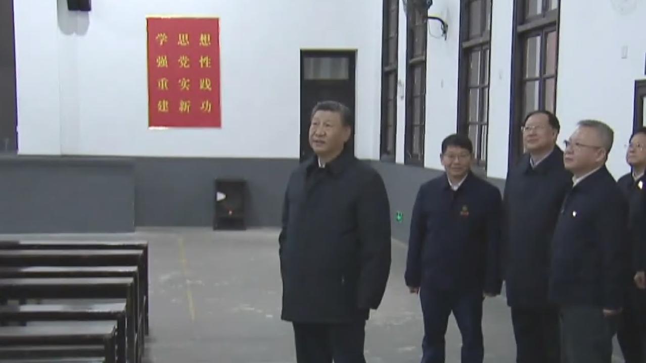 習近平在湖南長沙考察調研　訪毛澤東母校、中外合資電池材料公司