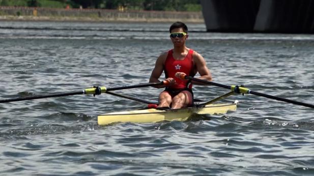 29歲的趙顯臻是港隊唯一在巴黎奧運的賽艇代表，他說會力求突破，目標是前16名。