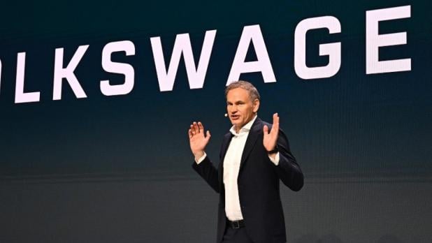 奧博穆表示，歐盟對中國電動汽車加徵關稅，將對德國汽車製造業產生不利影響。（法新社資料圖片）