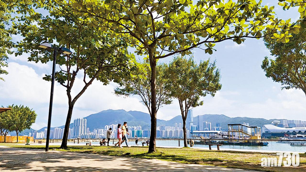 鄰近觀塘海濱長廊。(蘇文傑攝)