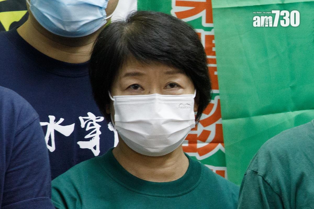 鄧燕梨3月11日被警方國安處警員拘捕。(資料圖片／蘇文傑攝)