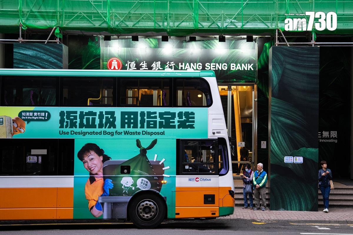 政府在押後垃圾徵費前連日在社區宣傳。(資料圖片／林靄怡攝)