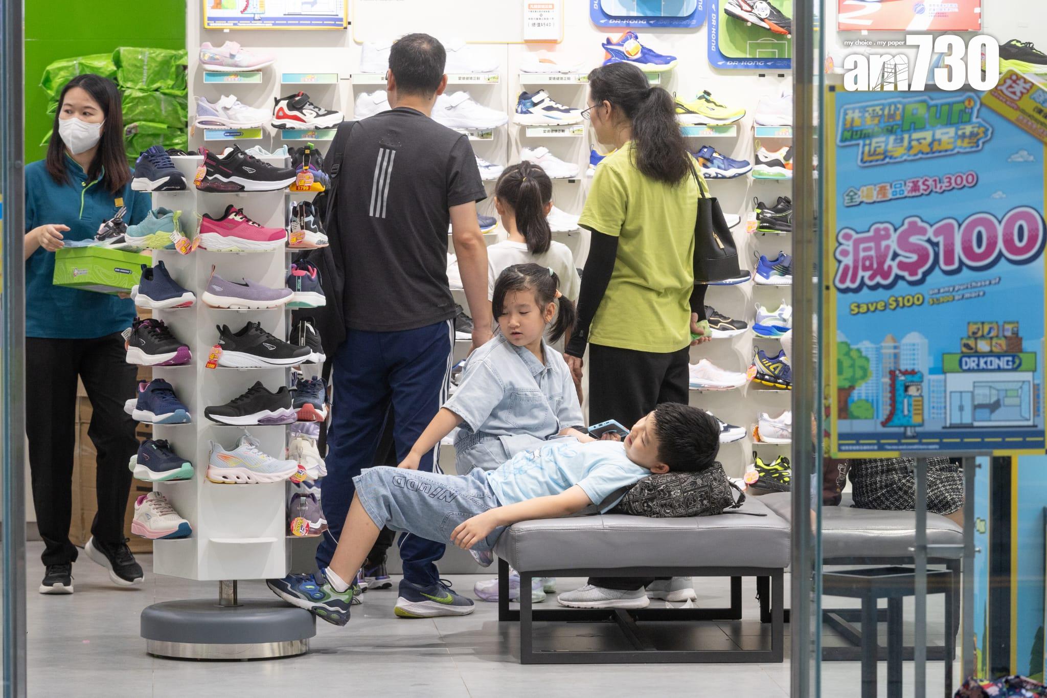 香港1月零售額僅升0.9%遜預期　 發言人：升幅放緩乃農曆新年時間不同所致(資料圖片／蘇文傑攝)