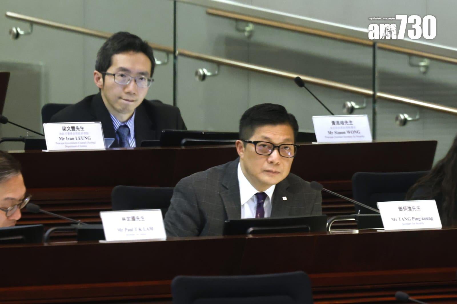 23條立法｜鄧炳強去信內會　尋求梁君彥豁免預告期盡快恢復二讀