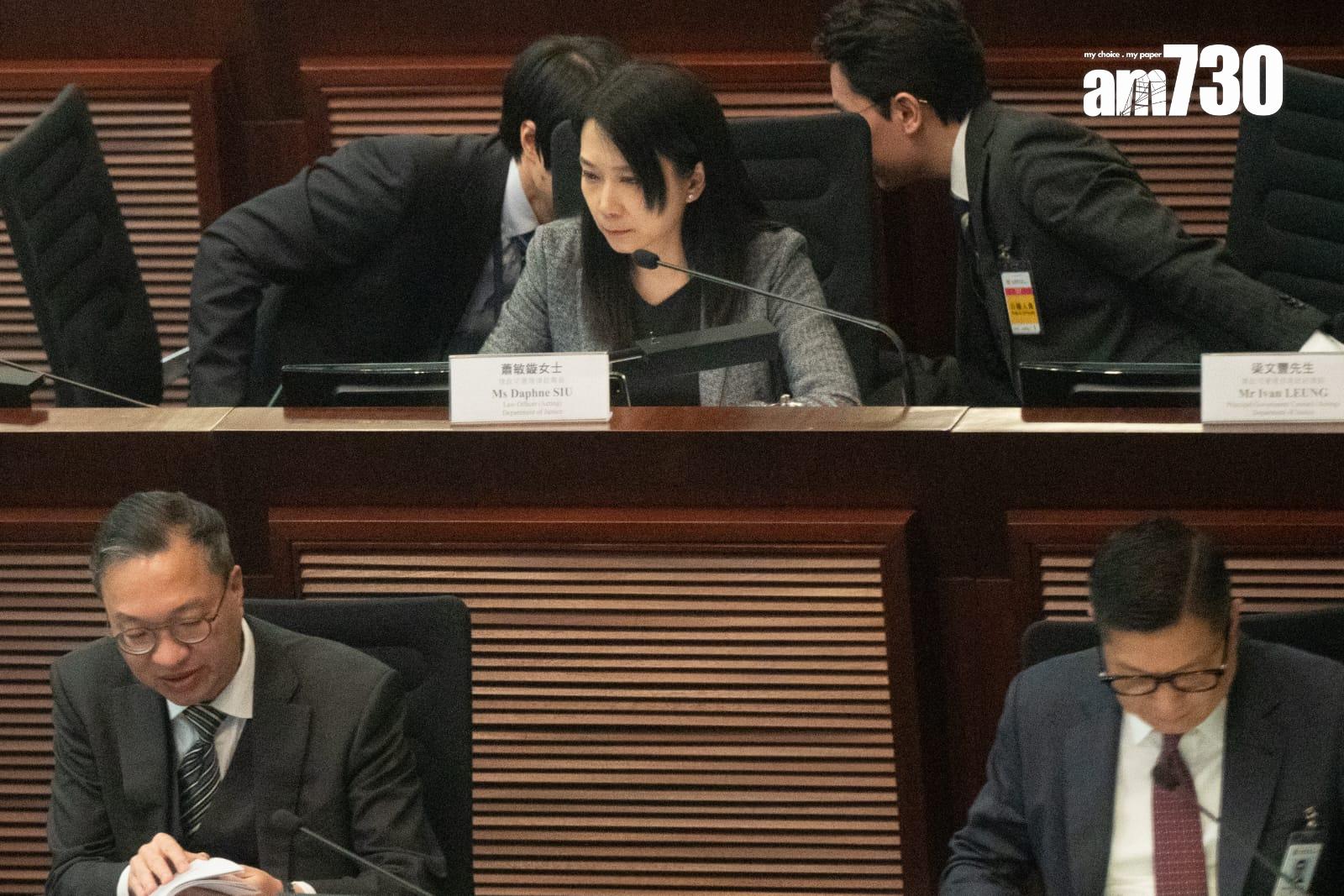 23條立法｜立法會法案委員會完成逐條審議　鄧炳強：立法要公道非慈悲與否(林靄怡攝)