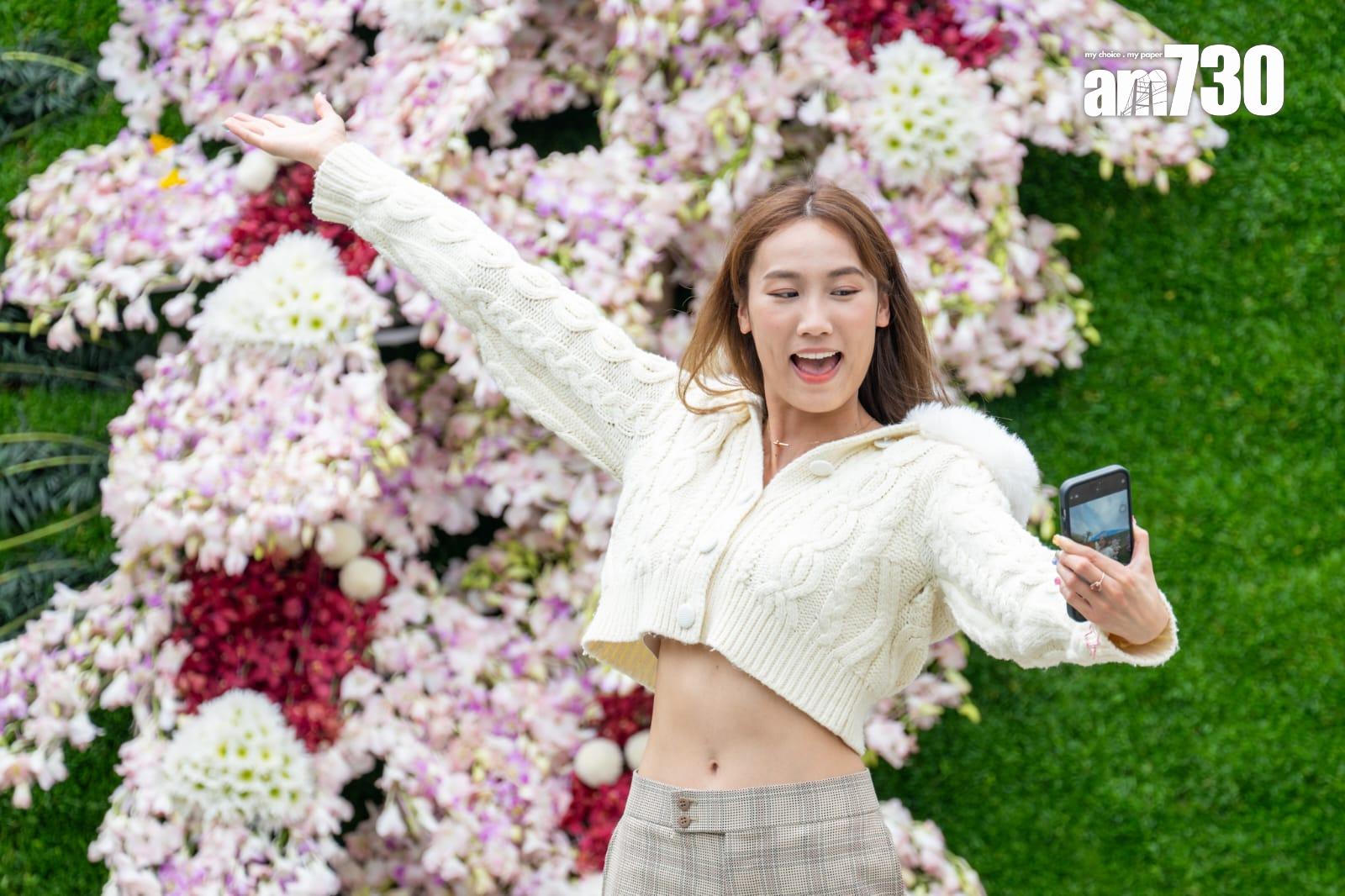 花卉展明日至本月24日在維園舉行　以多個童話故事為主題並設戀愛巷(陳奕釗攝)