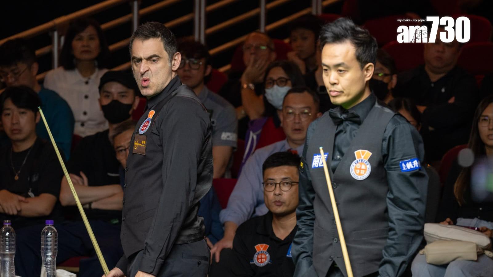 桌球明星挑戰賽｜傅家俊不敵奧蘇利雲 滿意大滿安排稱「合格」（陳奕釗攝）