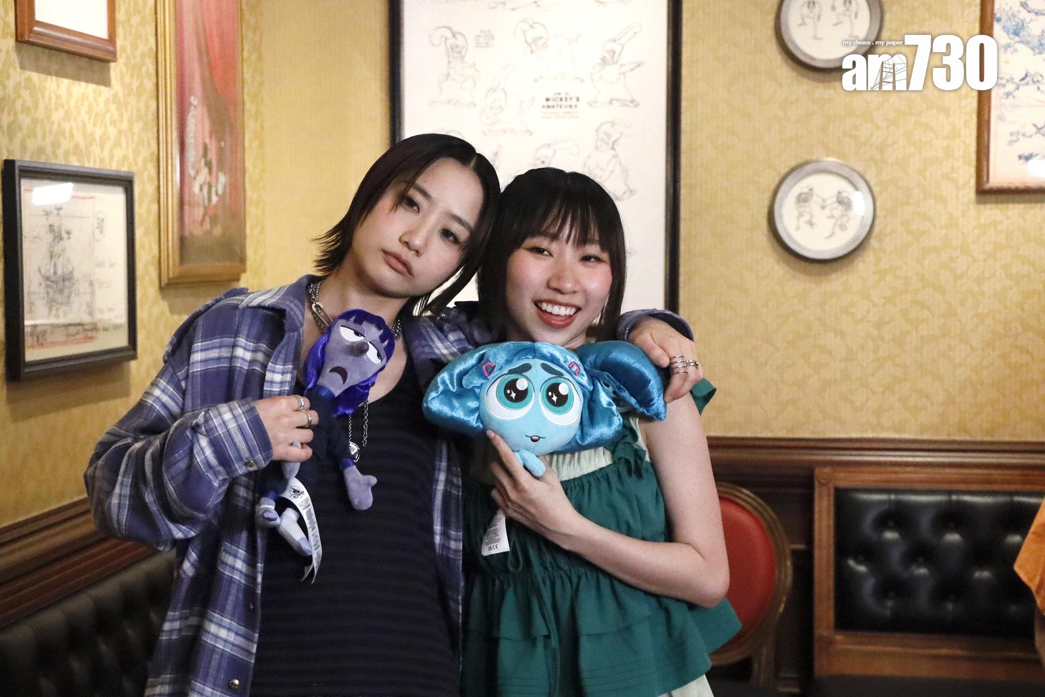 麗英和張蔓姿動畫電影《玩轉腦朋友 2》聲演阿湵和阿厭。