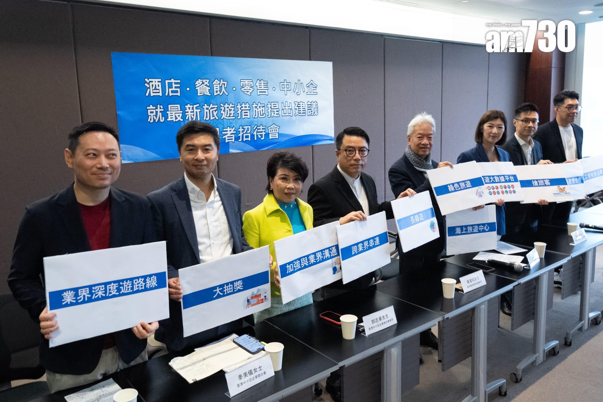 容海恩倡推出人工智能旅遊專員　並設立旅遊大數據平台(林靄怡攝)