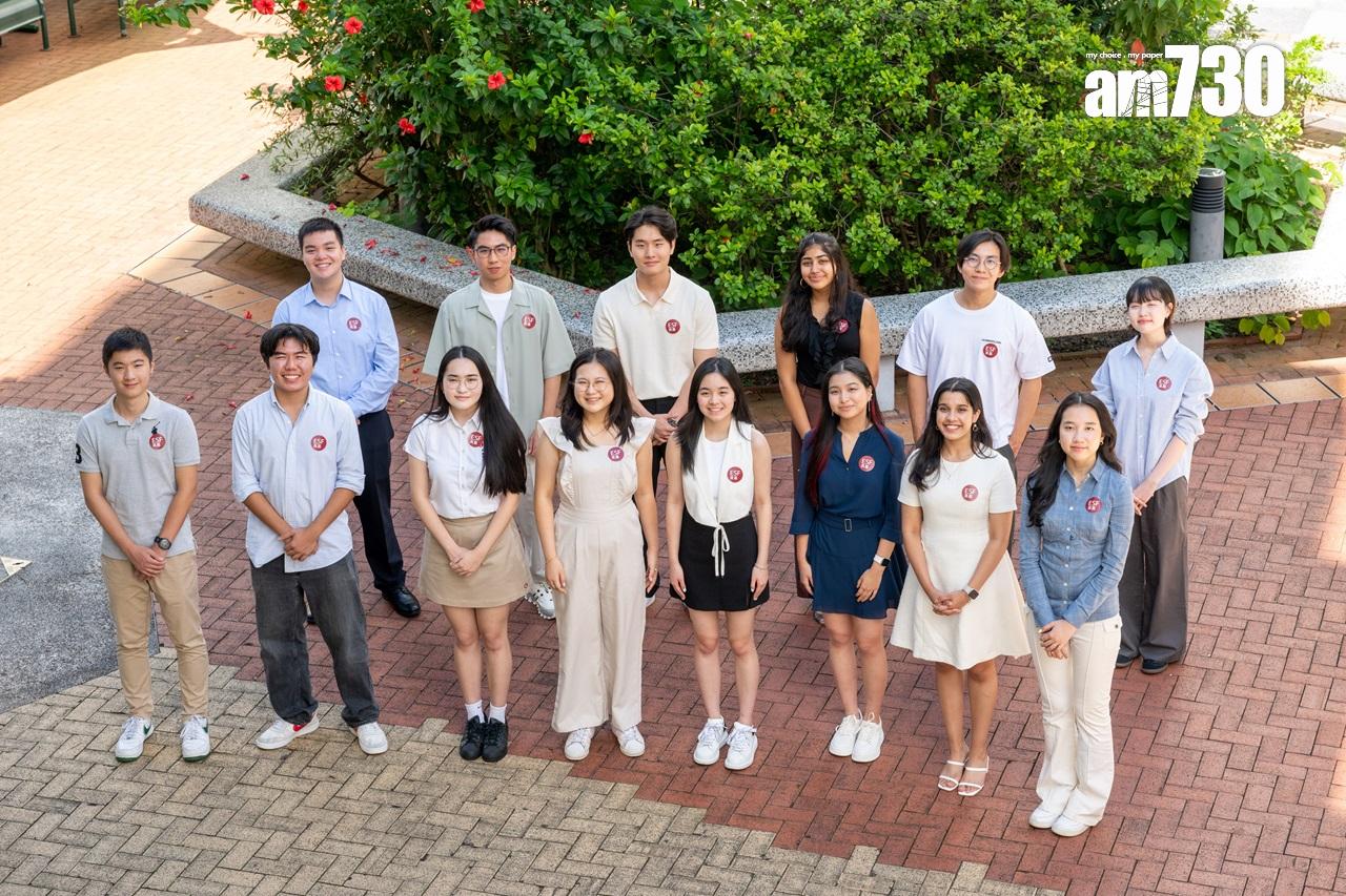 英基誕17名IB狀元 有狀元冀讀機械工程緩人口老化 (陳奕釗攝)