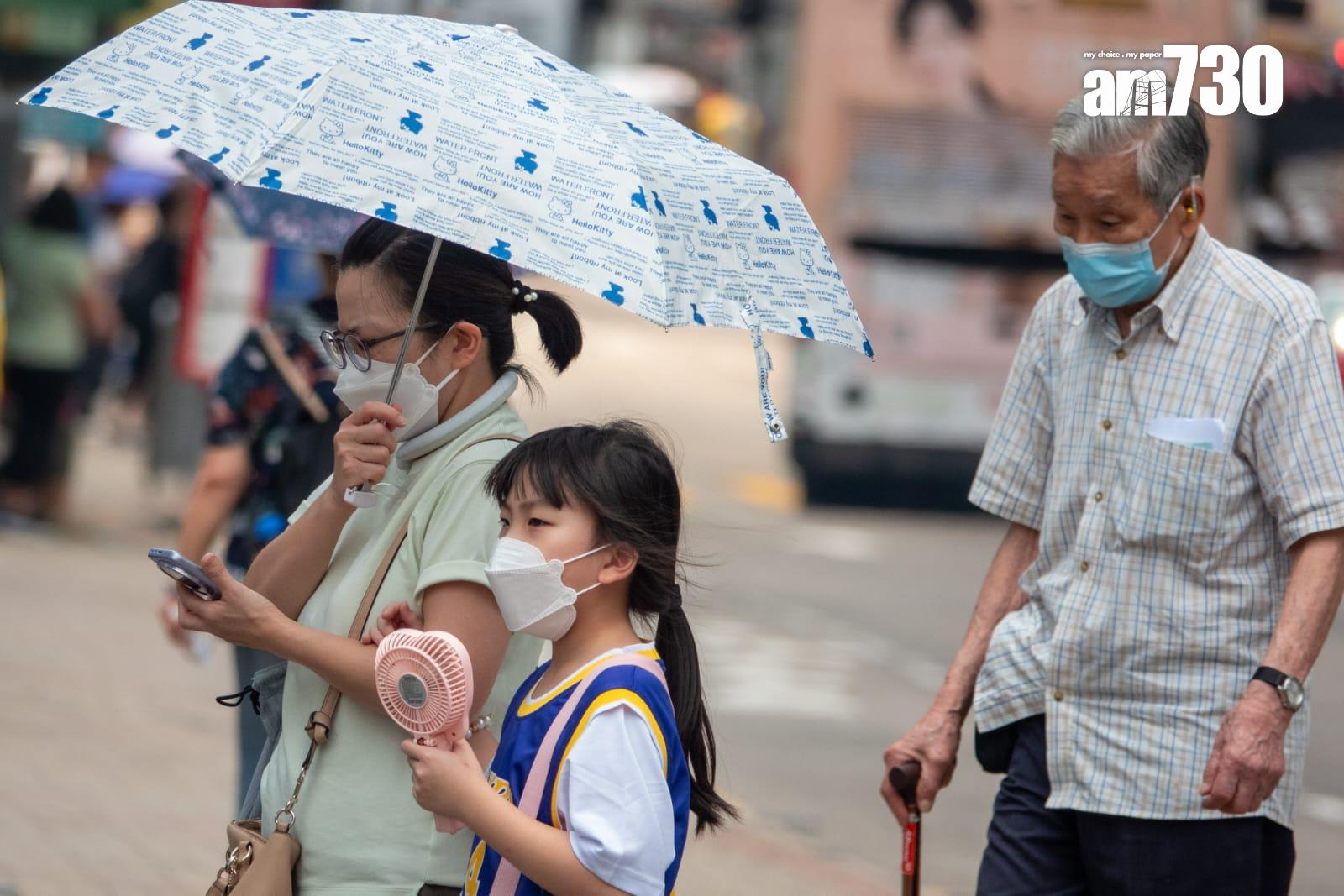 本地新冠病毒活躍程度過去數周持續上升 (陳奕釗攝)