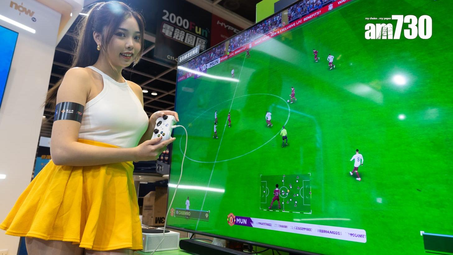 香港電腦通訊節明日開鑼 展商推三折優惠吸客 看好人流 (蘇文傑攝)