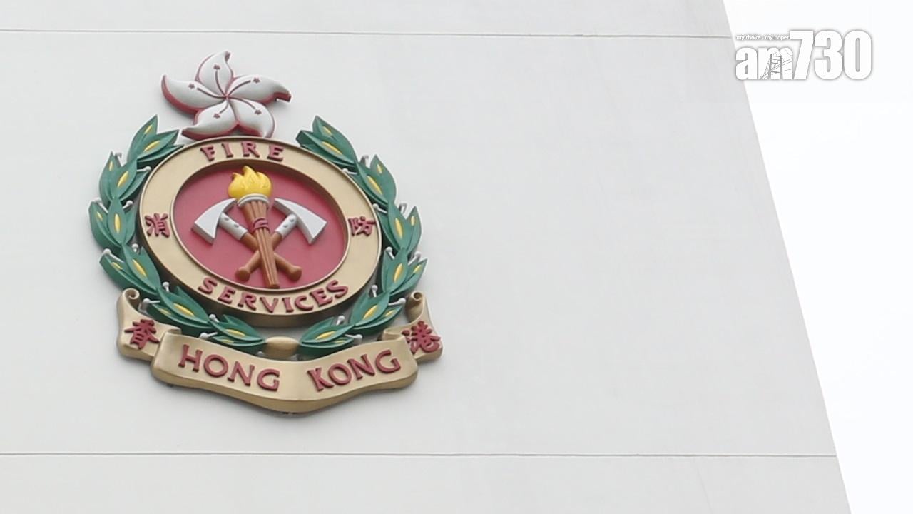 洪水橋田廈路鐵皮屋疑電線短路起火，救出被困狗狗。(資料圖片)